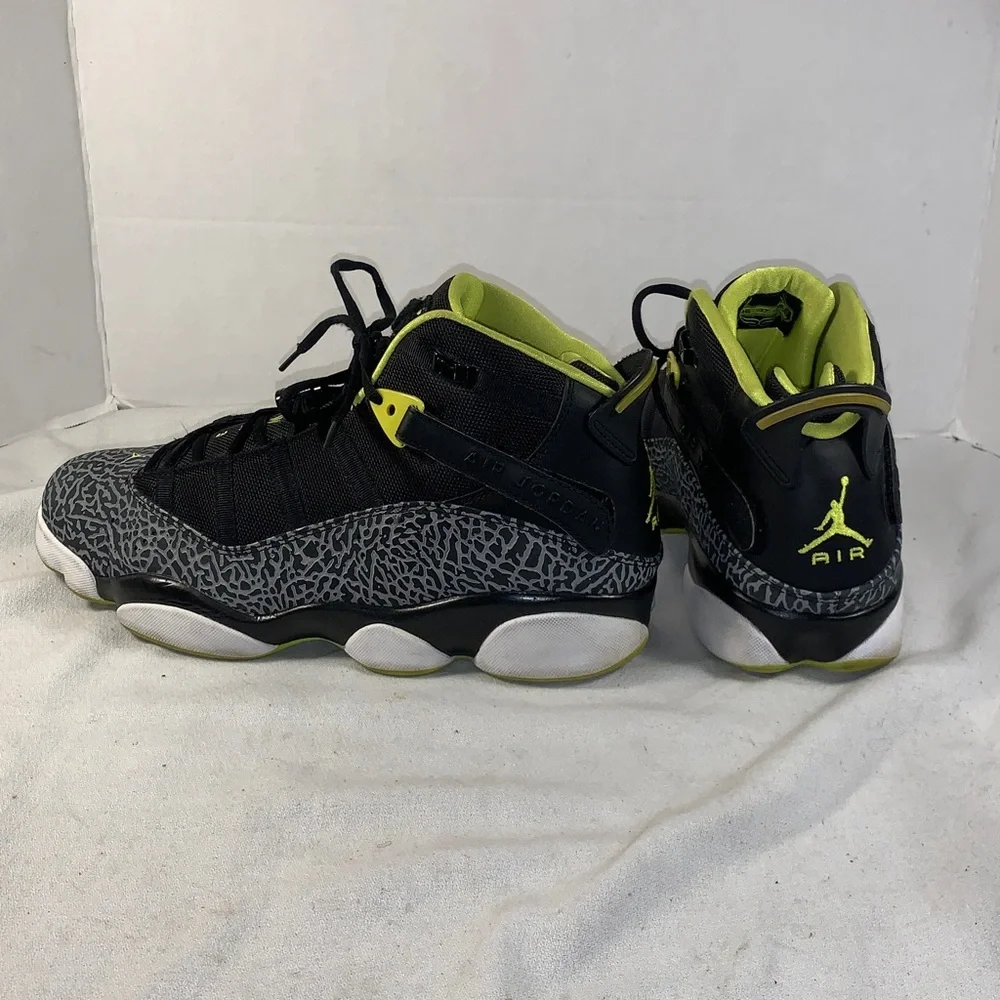 Air Jordan Men’s Jordan 6 Rings ‘Venom Green’ Sneakers